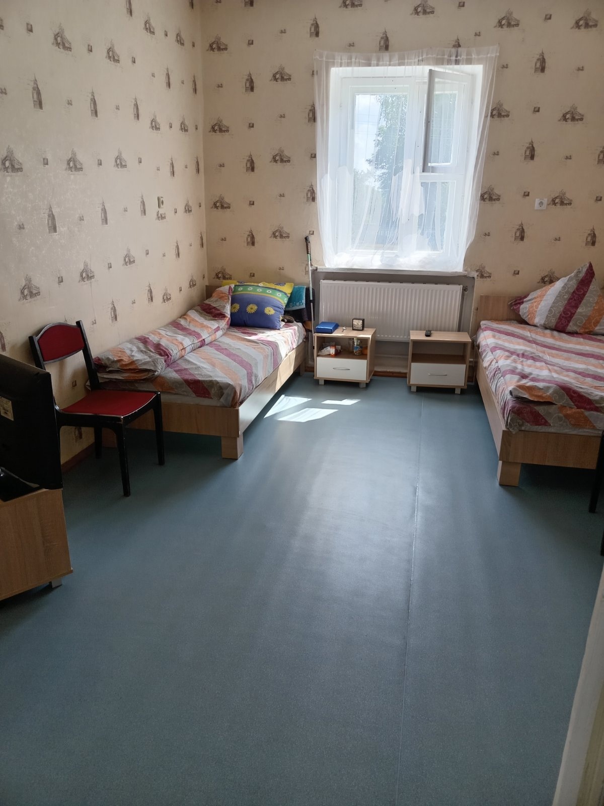 Территория пансионата Бытень